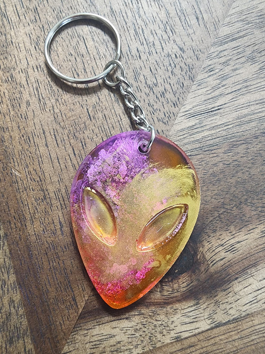 Alien keychain