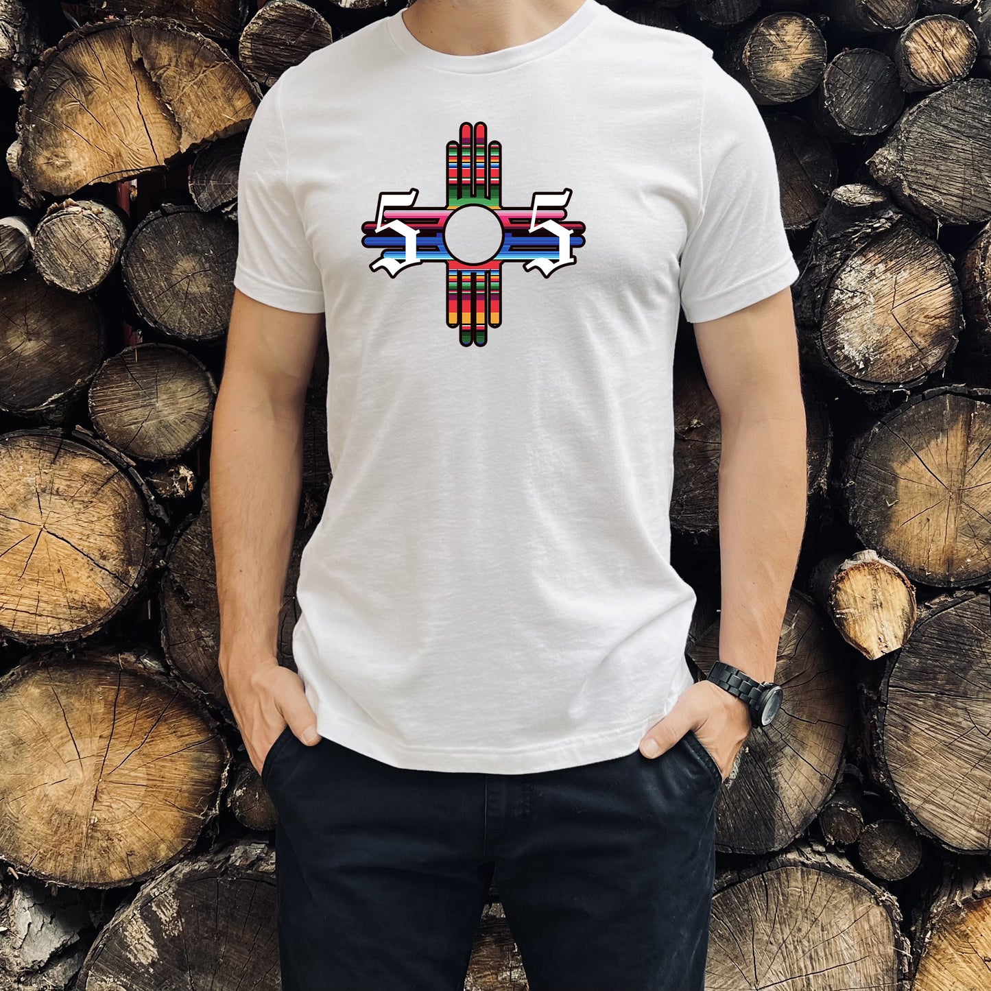 505 Sarape New Mexico Shirt- Unisex Triblend