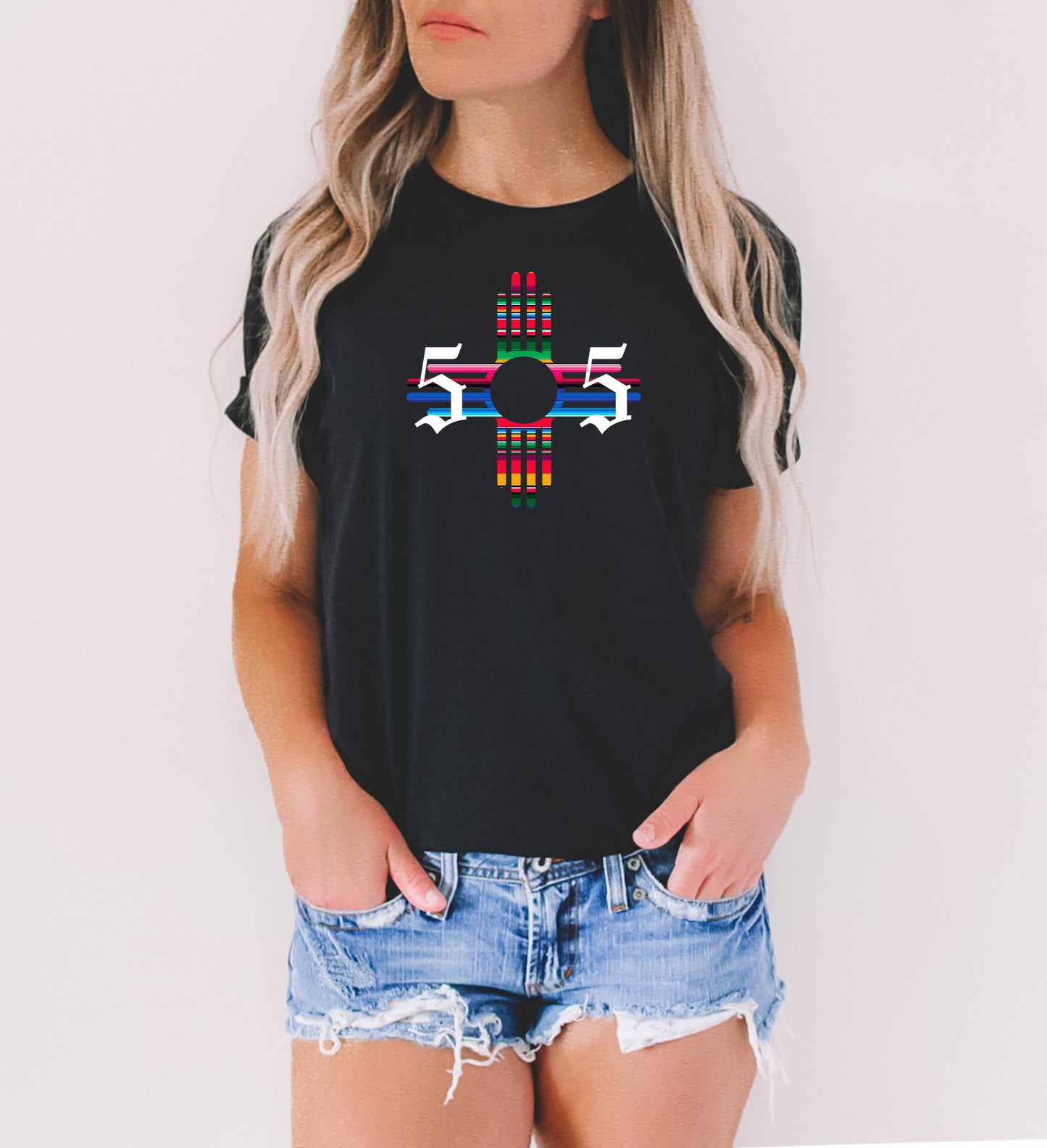 505 Sarape New Mexico Shirt- Unisex Triblend