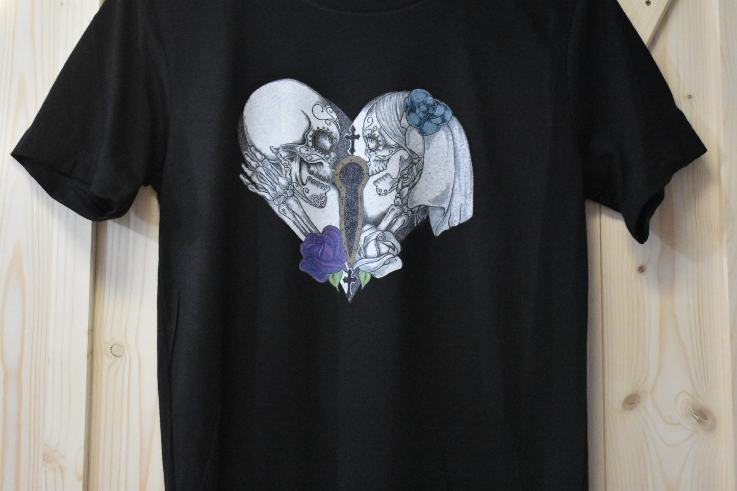 Skeleton Heart- Unisex Triblend