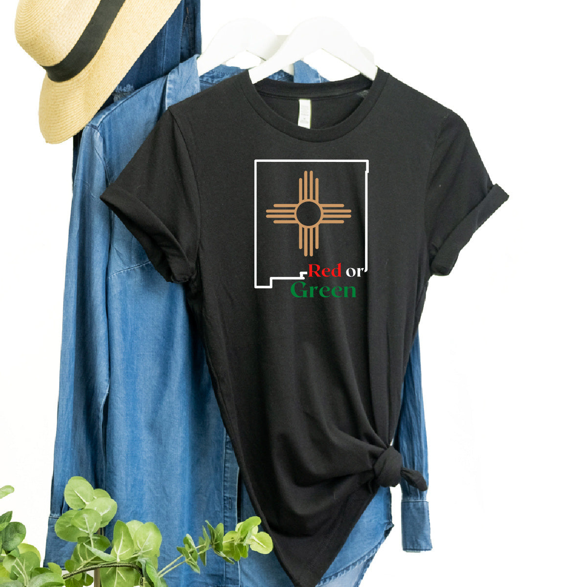 New Mexico Red or Green Tshirt- Unisex Triblend